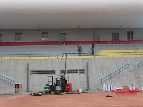 體育場看臺聚脲防水